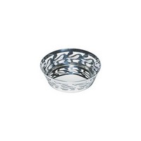 photo ethno round perforated basket in 18/10 stainless steel 2
